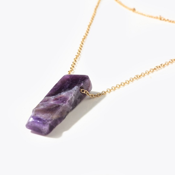 Natural Stone Necklace - Picture 5 of 6